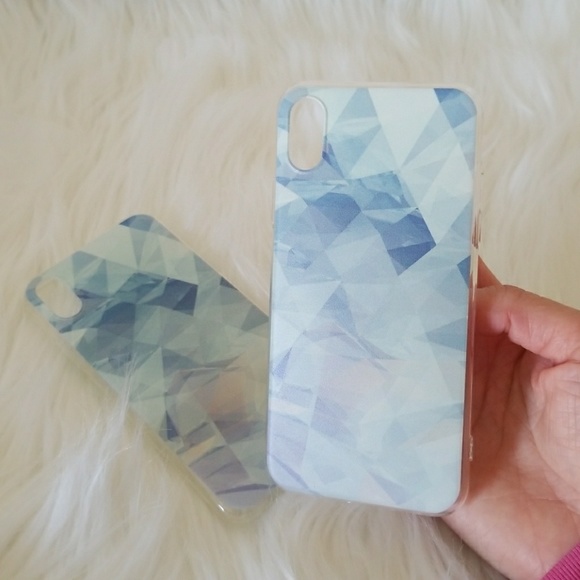 $8 for 2 CASES IPHONE X MARBLE CASE - Picture 3 of 8